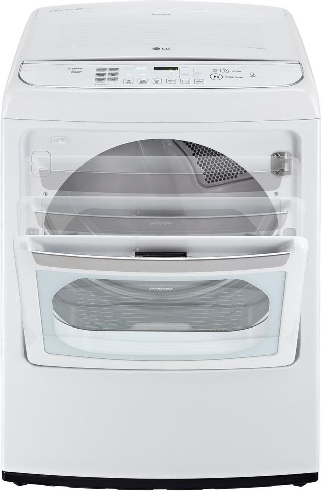 LG Front Load Gas Dryer-White 5