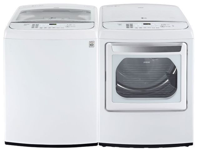 LG Front Load Gas Dryer-White 3