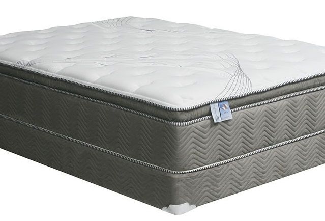 Furniture of America® Stormin 13" Plush Hybrid Euro Pillow Top California King Mattress 1