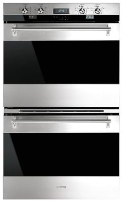 Smeg 30" Stainless Steel Classic Electric Multifunction Double Oven-DOU330X1