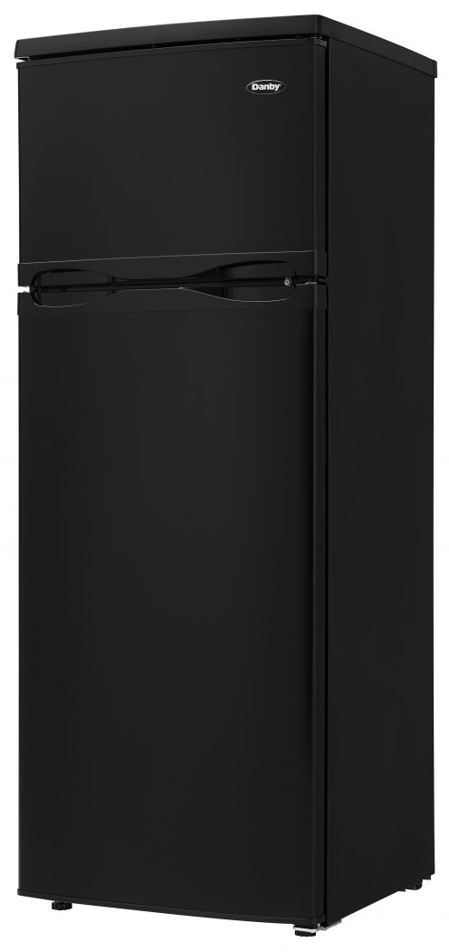 Danby® Designer 7.3 Cu. Ft. Black Top Freezer Refrigerator 5