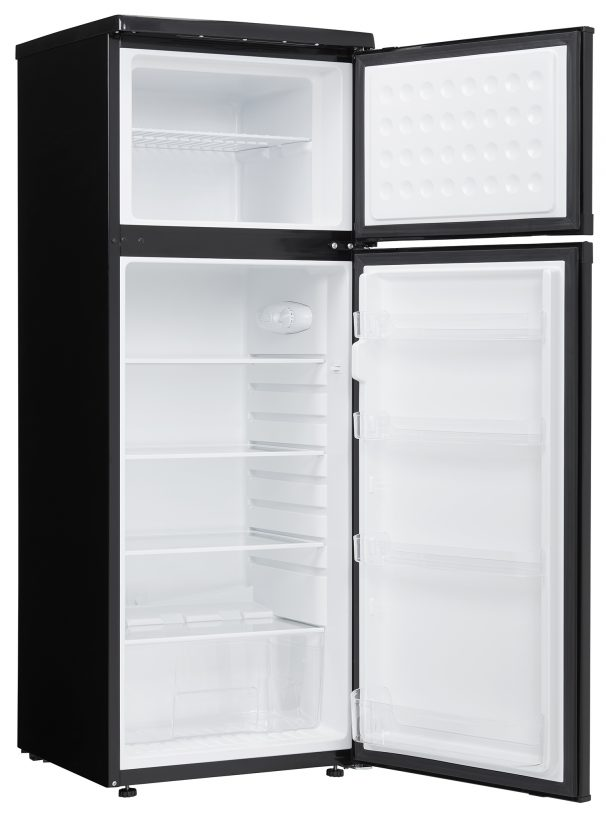 Danby® Designer 7.3 Cu. Ft. Black Top Freezer Refrigerator 2