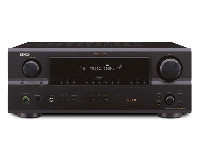 Denon AM/FM/FM Premier AM/FM/FM Stereo Multi-Source/Multi-Zone Stereo Receiver-Black