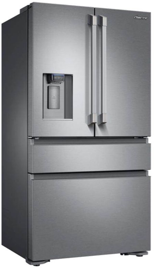 Dacor® Professional 22.6 Cu. Ft. Counter Depth French Door Refrigerator-Stainless Steel 1