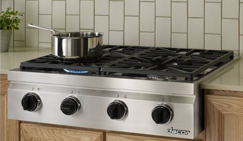 Dacor 36" Natural Gas Drop In Rangetop-Stainless Steel - Discontinued OUT OF STOCK 0