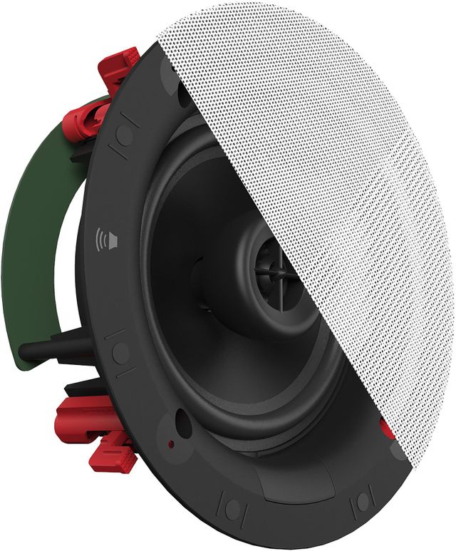 Klipsch® Designer Series 6.5" White In-Ceiling Speaker-0