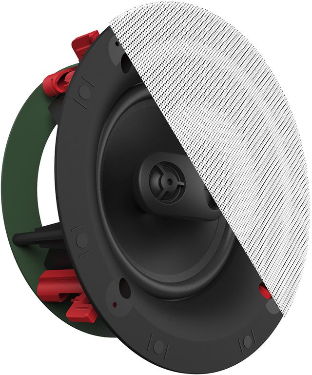 Klipsch® Designer Series 6.5" White Stereo In-Ceiling Speaker-0