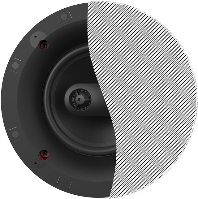 Klipsch® Designer Series 6.5" White Stereo In-Ceiling Speaker-3