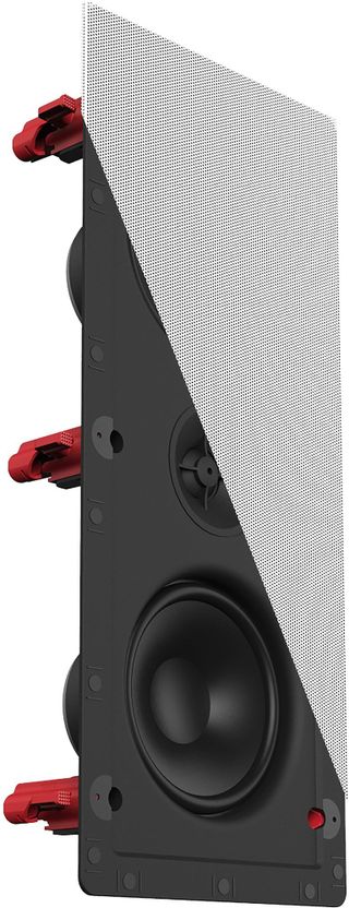 Klipsch® Designer Series 5.25" White Dual In-Wall LCR Speaker