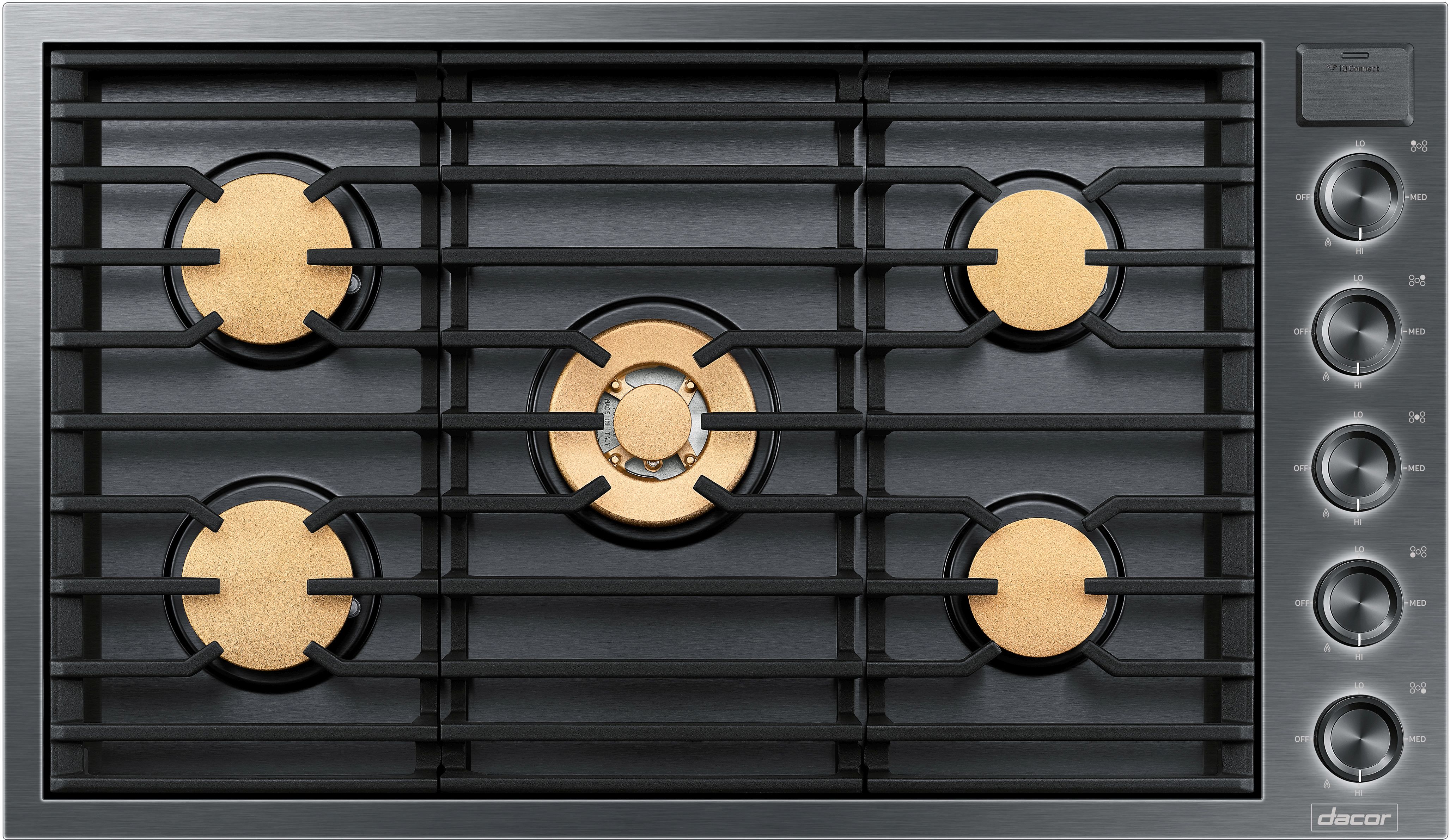 Dacor® Contemporary 36" Graphite Stainless Steel Gas Cooktop