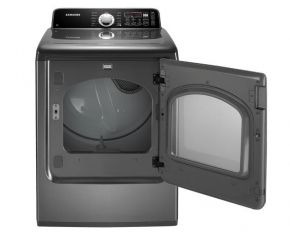 Samsung 7.3 Cu. Ft. Stainless Platinum Front Load Electric Dryer 1