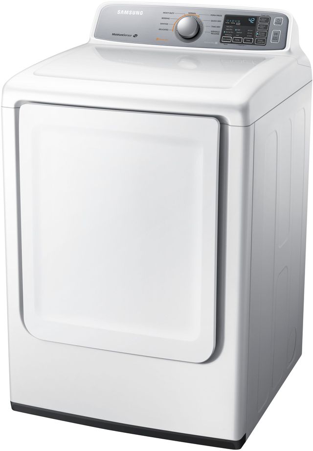 Samsung Front Load Electric Dryer-White 1