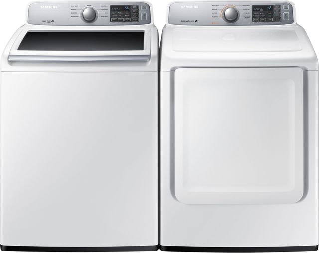 Samsung Front Load Gas Dryer-White 4