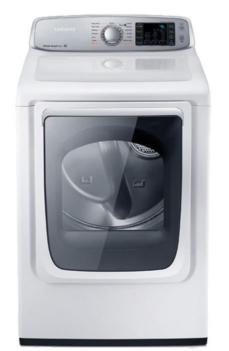 Samsung Front Load Electric Dryer-White