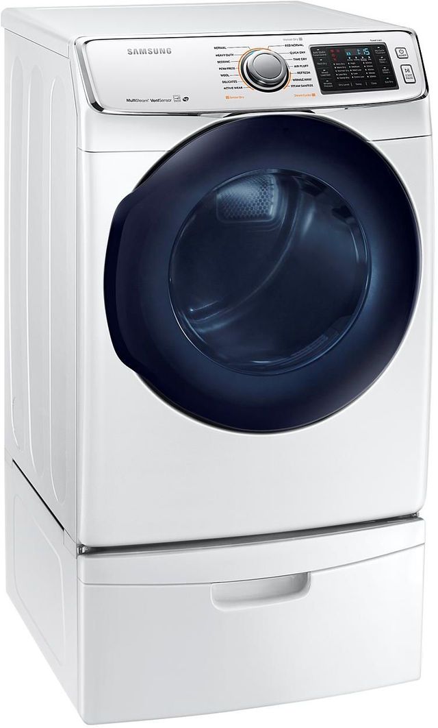 Samsung Front Load Electric Dryer-White 2