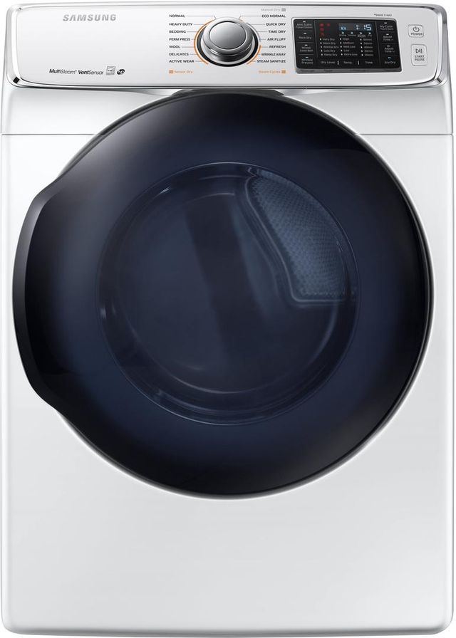 Samsung Front Load Gas Dryer-White 8