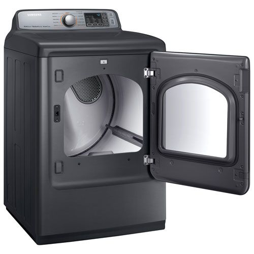 Samsung 7.4 Cu. Ft. Platinum Front Load Electric Dryer 5