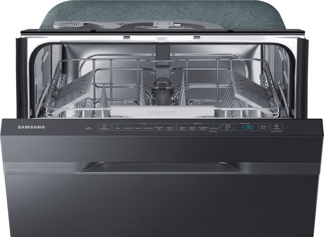 Samsung 24" Built In Dishwasher-Fingerprint Resistant Black Stainless Steel 1