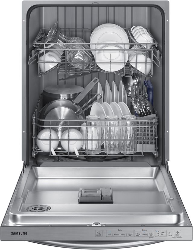 Samsung 24" Top Control Dishwasher-Stainless Steel 2