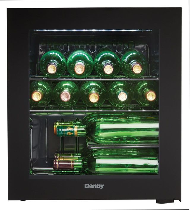 Danby® 1.8 Cu. Ft. Black Wine Cooler 2