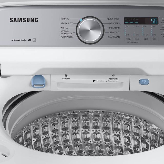 Samsung 4.9 Cu. Ft. White Top Load Washer 7