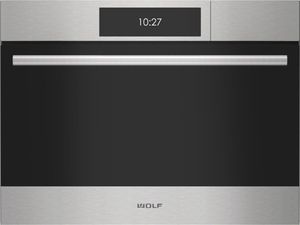 Wolf E Series Transitional 24" Stainless Steel Single Electric Wall Oven