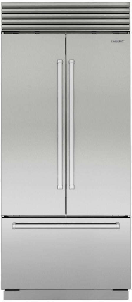 Sub-Zero® Classic Series 20.5 Cu. Ft. Stainless Steel French Door Refrigerator-0
