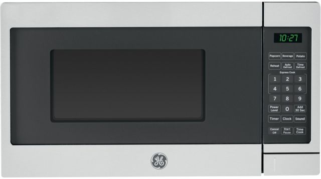 GE® 0.7 Cu. Ft. Black Countertop Microwave 0