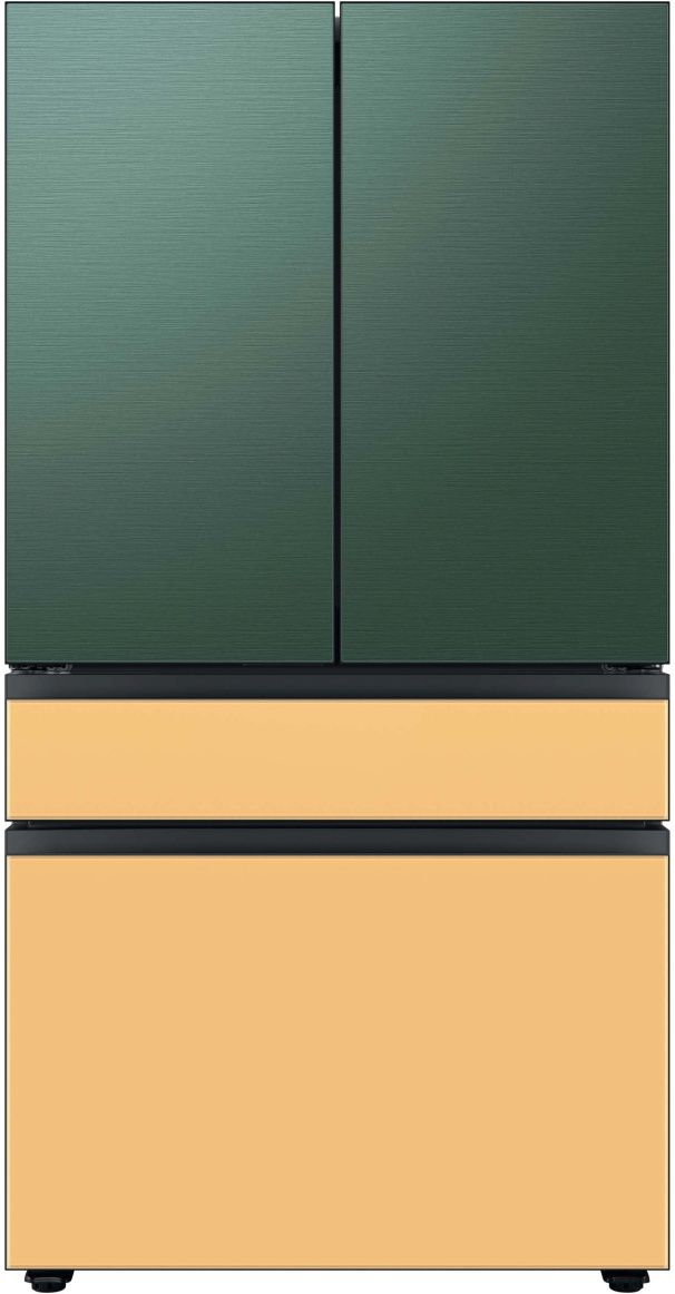 Samsung Bespoke 18" Emerald Green Steel French Door Refrigerator Top Panel 5