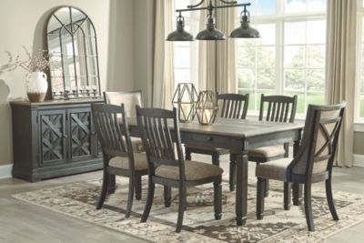 Signature Design by Ashley® Tyler Creek 2-Piece Black/Grayish Brown Dining Chair Set-2