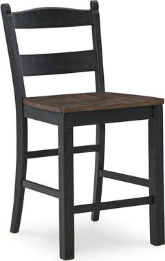 Signature Design by Ashley® Valebeck Black/Brown Counter Stool