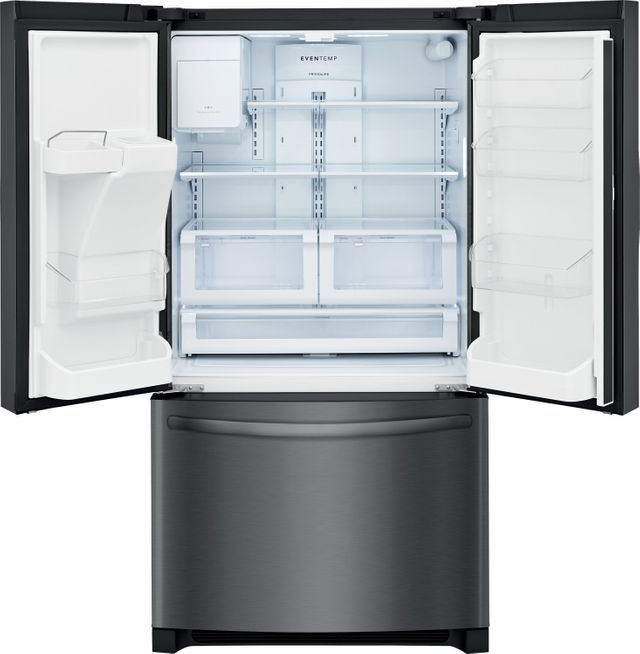 Frigidaire® 26.8 Cu. Ft. Black Stainless Steel French Door Refrigerator 1