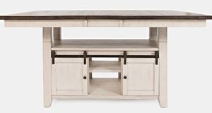 Jofran Inc. Madison County White High/Low Dining Table