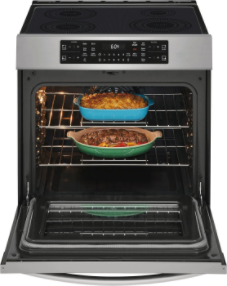 Frigidaire Gallery® 30" Smudge Proof® Black Stainless Steel Free Standing Electric Range 2