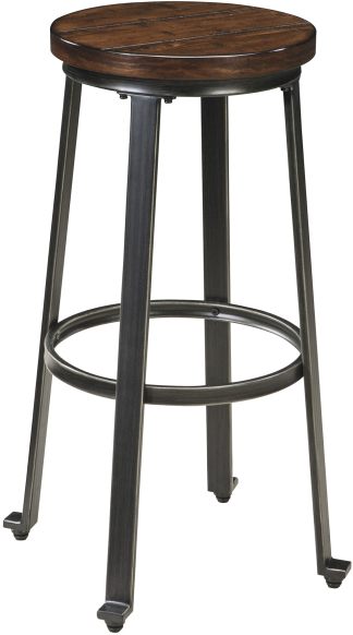 Rustic metal 2025 bar stools