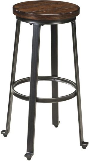Signature Design by Ashley® Challiman Rustic Brown Bar Stool