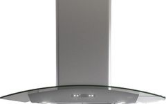 Zephyr Core Collection Milano 36" Glass/Stainless Steel Island Range Hood