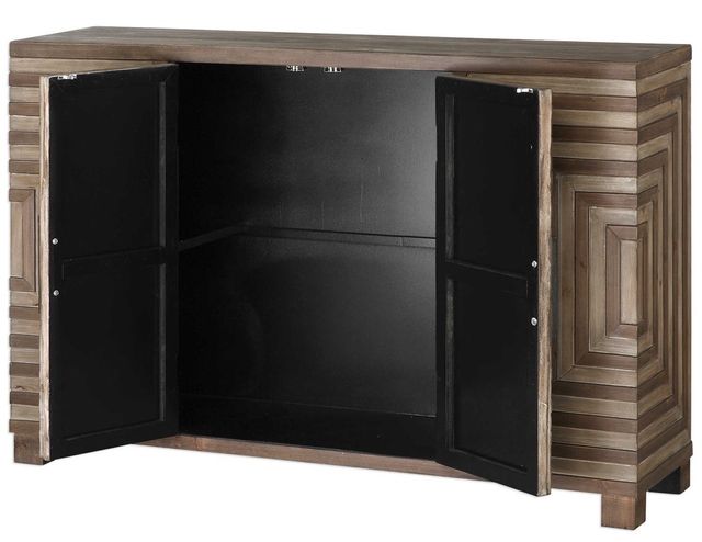 Uttermost® Layton Brown Console Cabinet 4