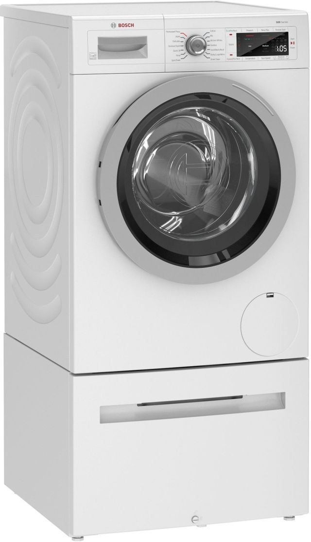 Bosch 500 Series 2.2 Cu. Ft. White Compact Front Load Washer 5