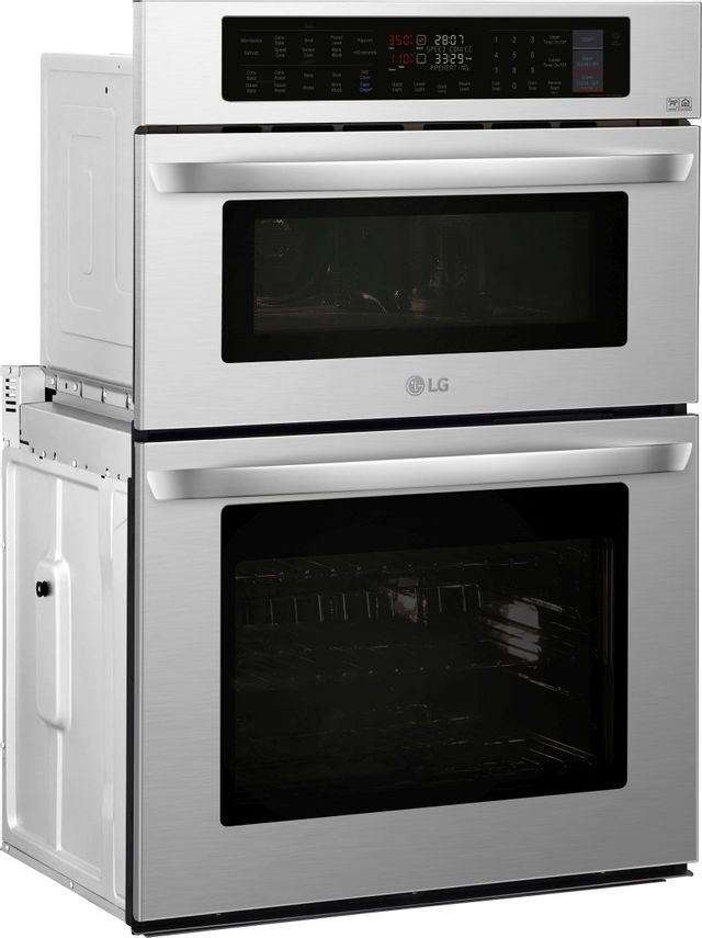 LG 30” Stainless Steel Electric Built In Oven/Microwave Combo-5