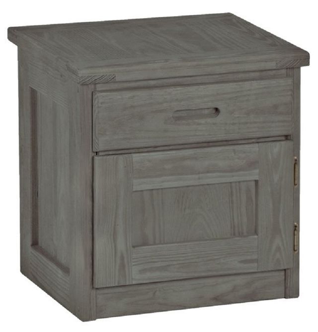 Crate Designs™ Graphite 24" Nightstand with Lacquer Finish Top Only 0