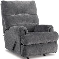 Signature Design by Ashley® Man Fort Graphite Recliner