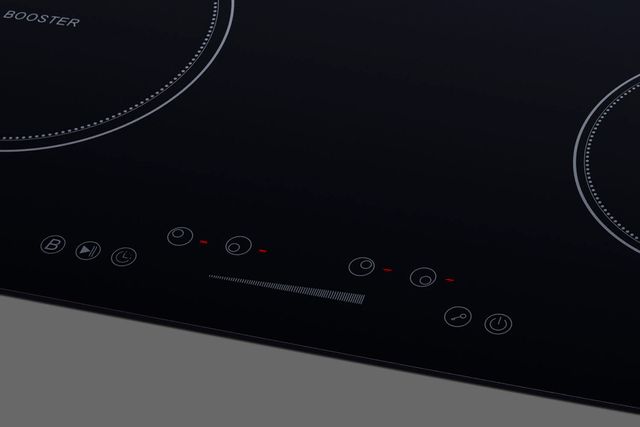 Summit® 30" White Induction Cooktop 4