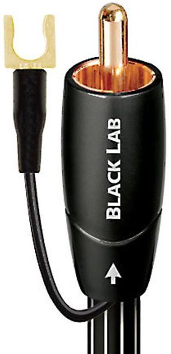 AudioQuest® Black Lab RCA Subwoofer Cable (5.0 m/16'4") 1