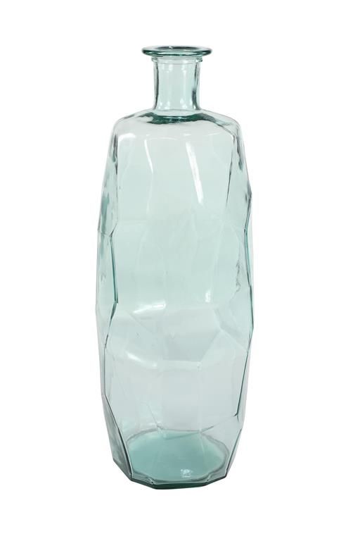 Uma Home Clear Glass Contemporary Vase-0