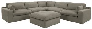 Signature Design by Ashley® 2-Piece Putty Living Room Seating Set