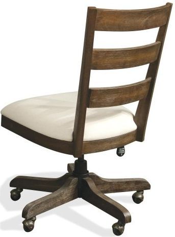 Riverside Furniture Perspectives Wood Back Upholstered Desk Chair 1
