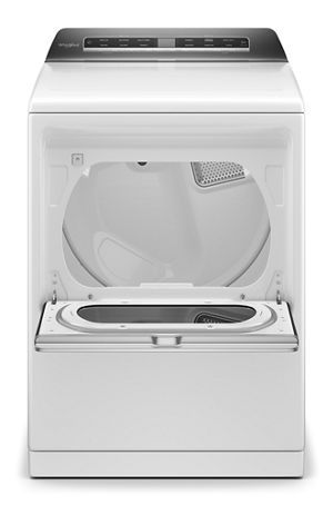 Whirlpool® 7.4 Cu. Ft. White Front Load Gas Dryer 1