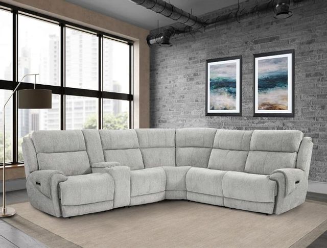 Parker House® Spencer 6 Piece Tide Graphite Reclining Sectional Sofa Set 1