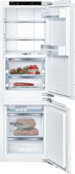 Bosch® 800 Series 8.3 Cu. Ft. Custom Panel Built In Bottom Freezer Refrigerator